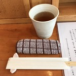天ぷらいちかわ - H30.7　麦茶です