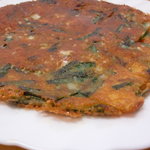 ニラチーズチヂミ