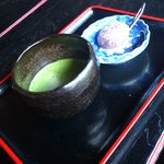 やまが - やきくず抹茶セット８００円也