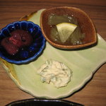 和菜 やなぎ  ふぐ はも - お通し