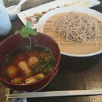 かぶらや - 鴨つくねせいろ蕎麦