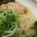 ラーメン巌哲 - 鮪塩（しびしお）