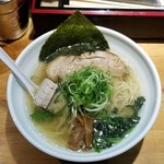 ラーメン巌哲 - 鮪塩（しびしお）