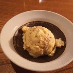 目黒川魚金 - お通しのポテトサラダ