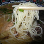 ラーメン天和 - 中細ストレート