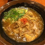 カスヤ - H.30.6.12.夜 カレーかすうどん 850円税込
