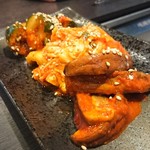 東京Aランク 肉の29しま - 白菜、きゅうり、白茄子のキムチ