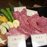 東京Aランク 肉の29しま - 肉sと焼き野菜s