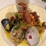 北島亭 - 2018年7月、ブイヤベース。年々豪華になってる。