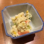 おおとり - お通し（ポテトサラダ）