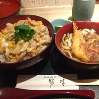 季節割烹 勝味 - 
                  Bセット  親子丼とミニ讃岐うどん