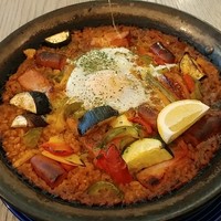 表参道 バッカス - 野菜たっぷりカレーパエリア