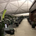 The Deck Business Class lounge - テラス席１♪