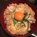 福の膳 - 国産若鶏と九条ねぎの親子丼とうどんのセット890円