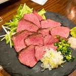 やきとん えん家 - 鹿低温炙り焼き