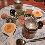 アペリティーボ デ ボカド(一口前菜) 