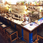 KEEL'S BAR HOUSE AOBADAI - カウンター席（全９席）