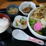 Kayosan - 冷やしおろし天ぷらうどん（600円）