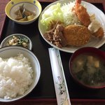 フェニックスレストラン - 大エビ盛り合わせ定食