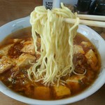 龍門飯店 - カタメの中華麺が美味しい！