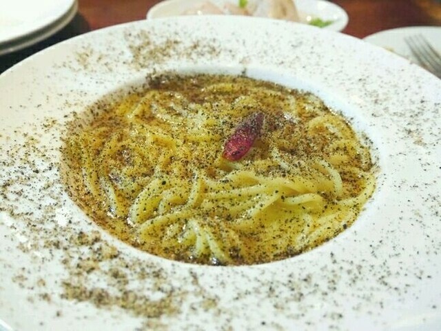 自由が丘マダムに人気 塩辛とクリームチーズのパスタ 自由が丘で働き自由が丘で食べる日記 By 自由が丘で働くwatanabe パスタバル Mikiya S 自由が丘 ミキヤズ 自由が丘 イタリアン 食べログ