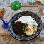 ラッシーのおうち - ラッシーのおうち特製キーマカレー。