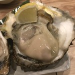 京都府産岩牡蠣。
          美味し。