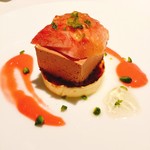 ラトリエ・ドゥ・ノト - 桃とショコラムースのクレームブリュレ