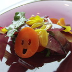 プレゼンテ スギ - 休日ランチ　自家栽培野菜などのサラダ