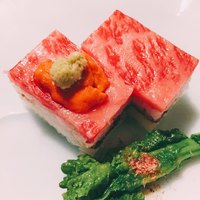 肉匠なか田 本店 - お肉＋ 雲丹 ❤️ˉ̞̭ ( ›◡ु‹ ) ˄̻ ̊
