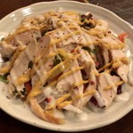 スモークチキンサラダ ¥550