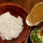 カレーハウス epice - ディナー限定シーフードカレー900円。ええ？