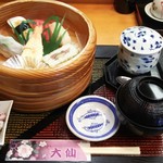 Sushi Daisen - にぎりセット（１１１２円税込）