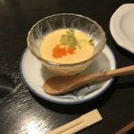 Shikinokura - お通しは自家製卵豆腐