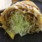 大衆ホルモン タツ屋 - 船橋ロールの断面構造です。