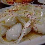 米素多奈弼 - 白髪ネギとイカの炒め物