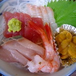 Miyakoya - 夕食のお刺身