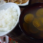 みやこや - ご飯とハマ吸い