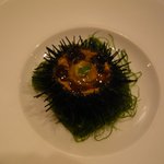 ウニのコンソメジュレ