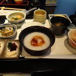 和食 浮橋 - お粥の朝食