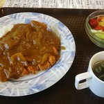 グリルあらの - カツカレー 1,050円(税別)