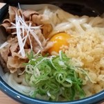 うどん そわか - 2017/12/1 ぶっかけ？肉たまご