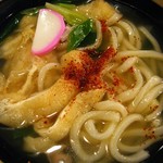 がんこ親父 - 志の田うどん580円