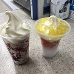 ミニストップ - ハロハロパイナップル＆果実氷苺