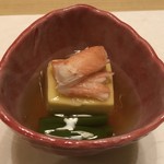 旬菜 おぐら家 - 蟹の玉子豆腐
