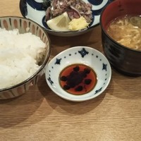 新宿割烹 中嶋 - 昼定食 いわし刺身800円(税込)
