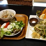 Okinawa cafe - ちゃんぷるーランチ