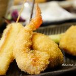 五感で楽しむ串揚げ屋 生粋namaiki - 特選串揚げ御膳 1,800円