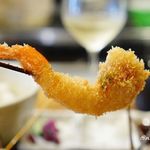 五感で楽しむ串揚げ屋 生粋namaiki - 天使の海老