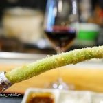 五感で楽しむ串揚げ屋 生粋namaiki - グリーンアスパラ